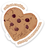 Soft on Cookies Sticker